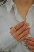 Orbit Pearl Ring