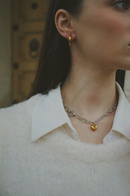 Chunky Heart Kette
