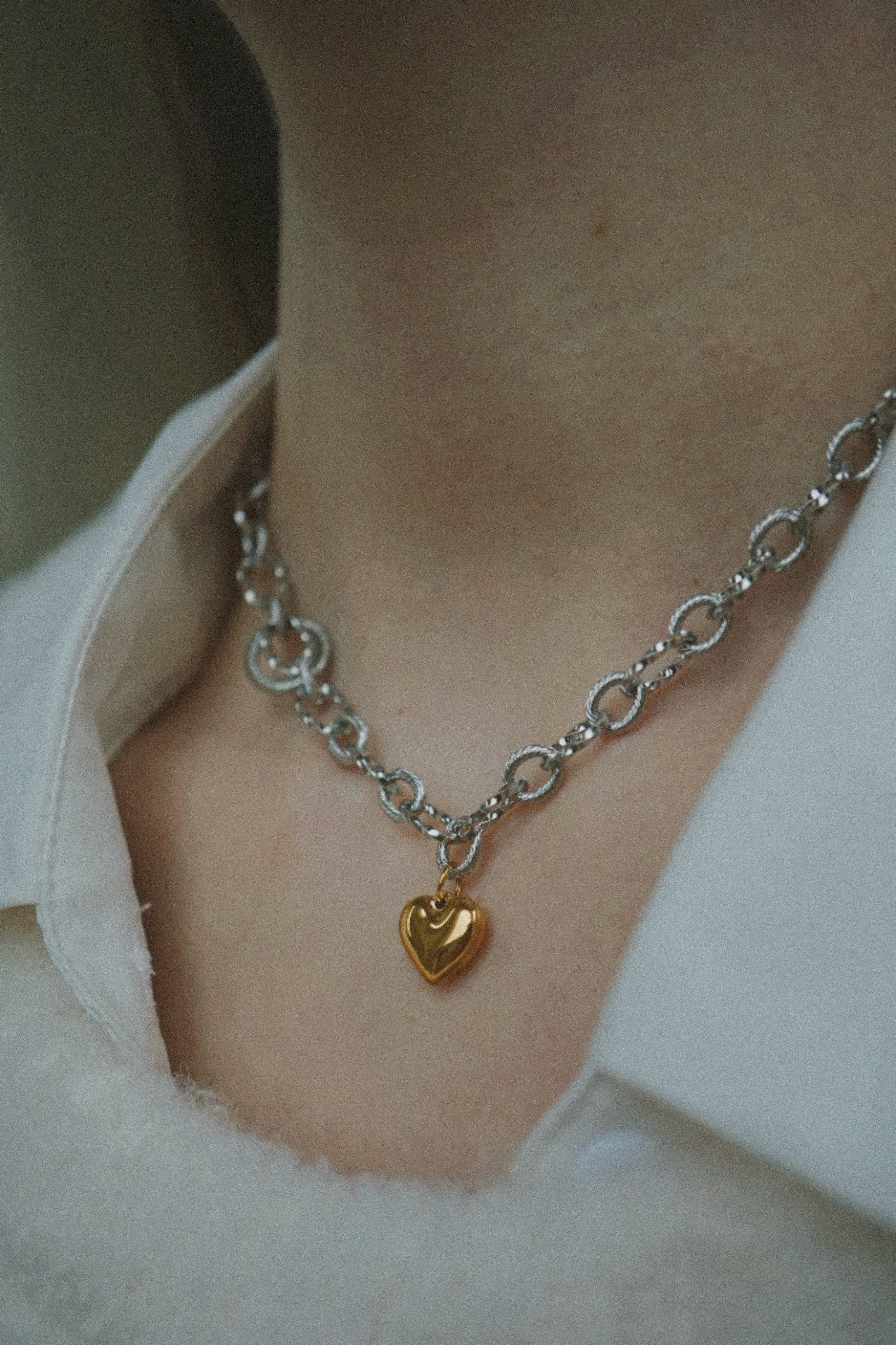 Chunky Heart Kette
