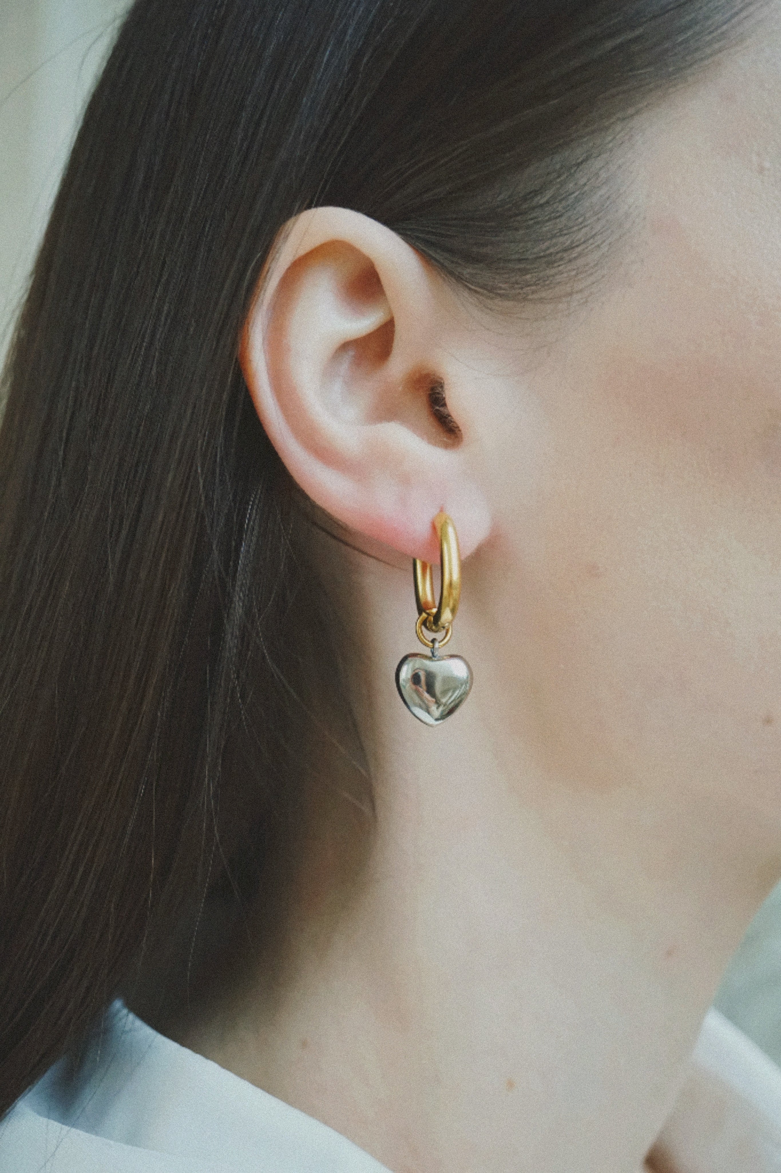 Puffy Heart Ohrringe