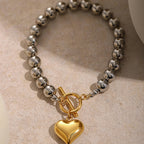 Puffy Heart Armband