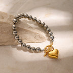 Puffy Heart Armband