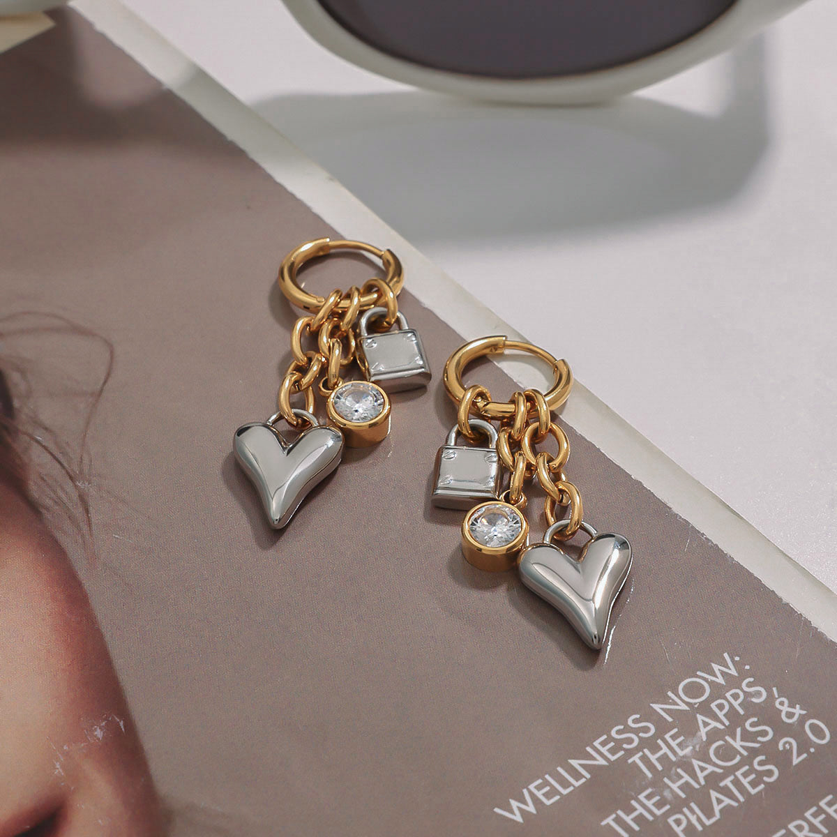 Love Charm Ohrringe