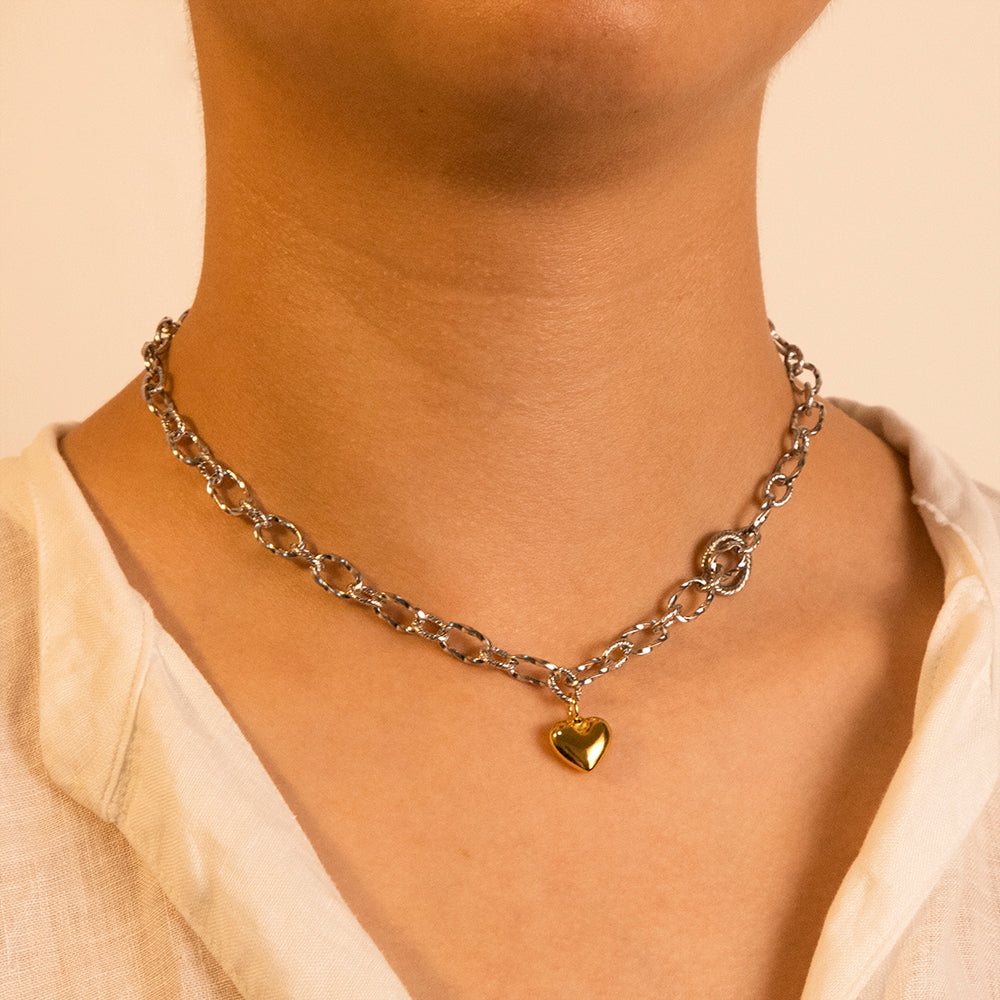 Chunky Heart Kette
