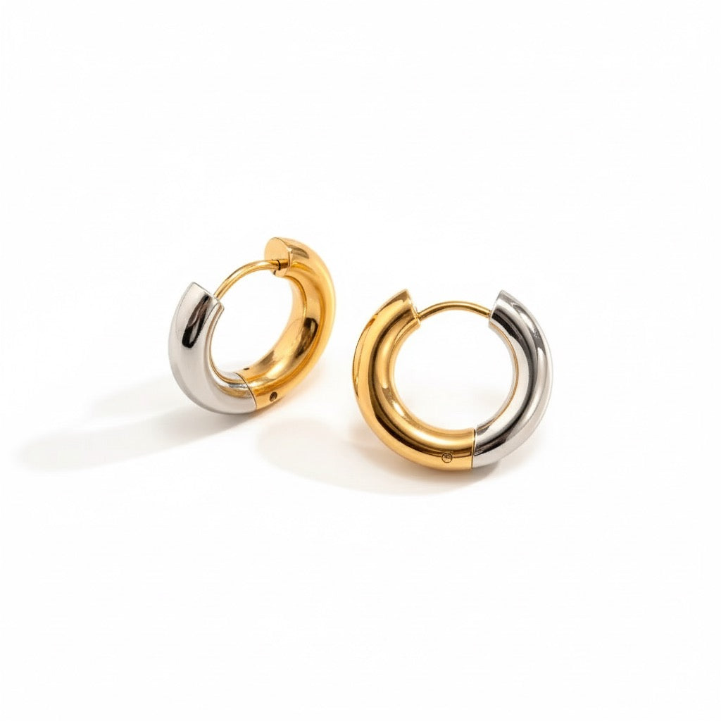 Duo Hoop Ohrringe