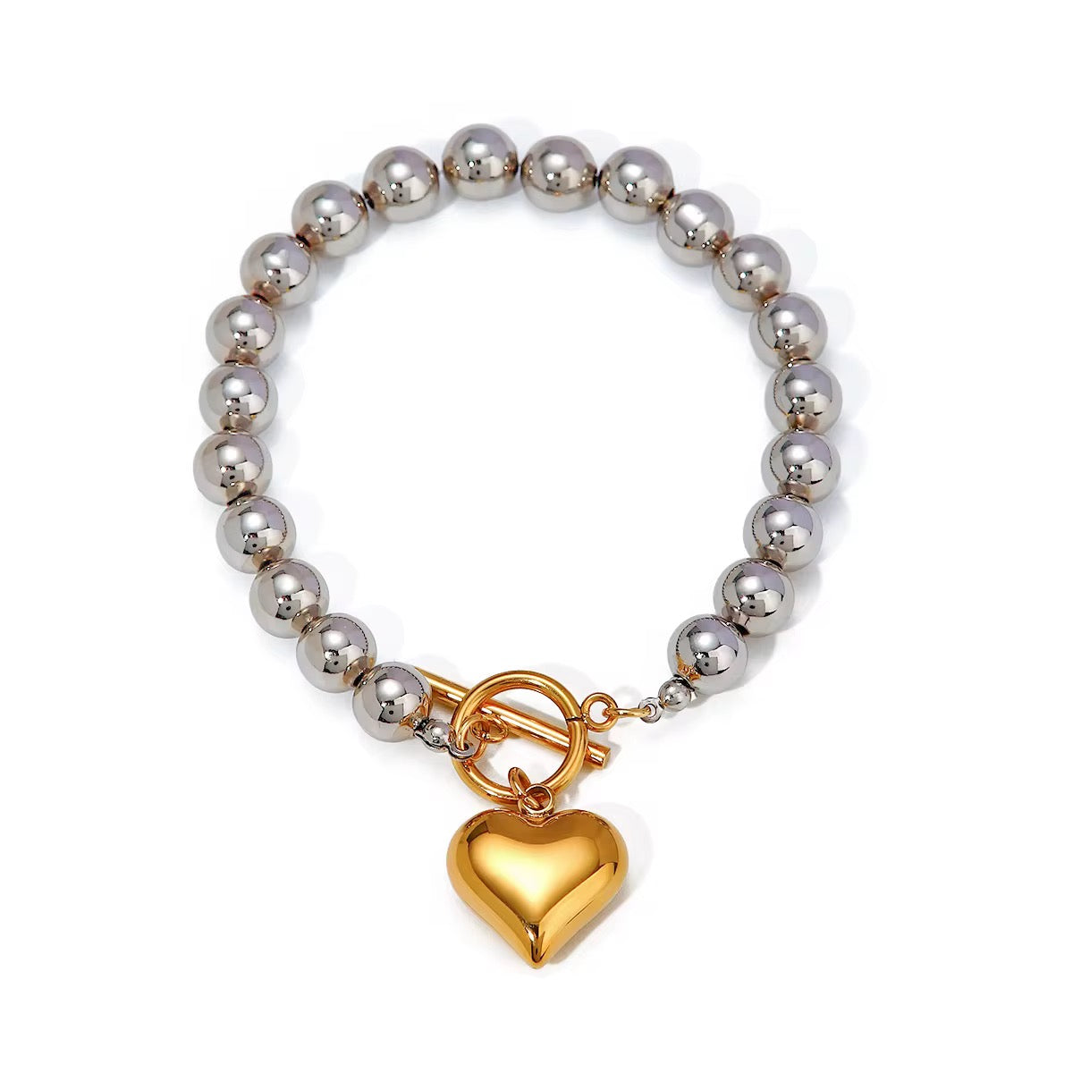 Puffy Heart Armband