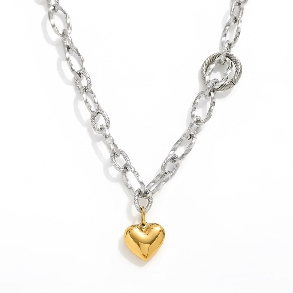 Chunky Heart Kette